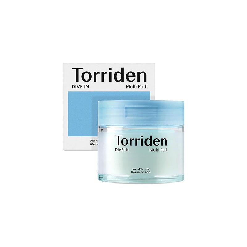 Own label brand, [TORRIDEN] Dive In Low Molecular Hyaluronic Acid Multi Pad 80 Sheets 160ml (Weight : 281g)