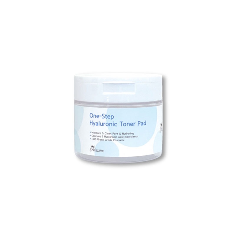 Own label brand, [ROU:ME] One-Step Hyaluronic Toner Pad (60 Pads) 190ml (Weight : 357g)