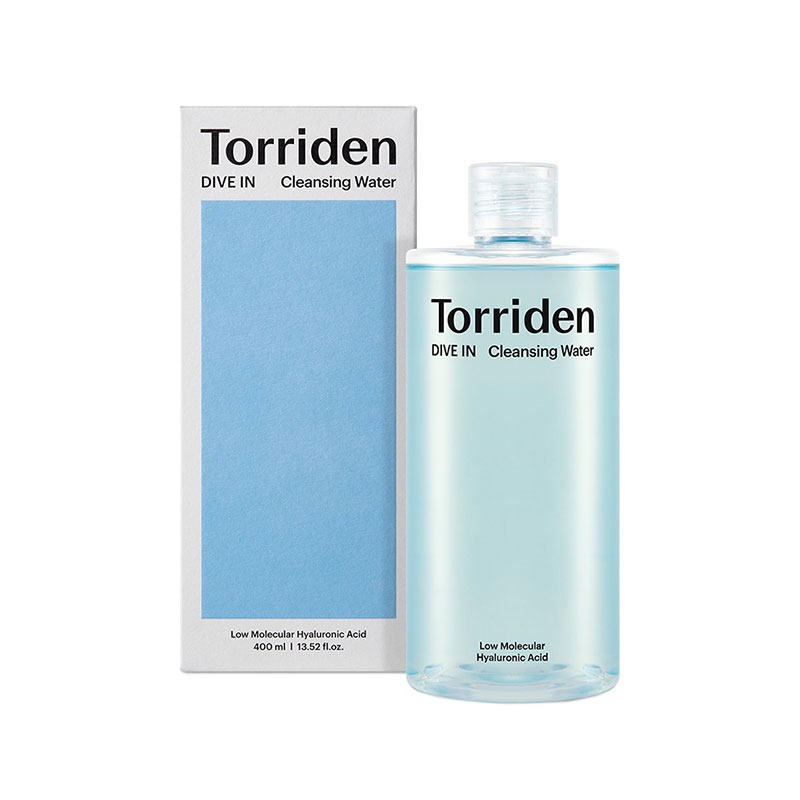 Own label brand, [TORRIDEN] Dive In Low Molecular Hyaluronic Acid Cleansing Water 400ml (Weight : 495g)