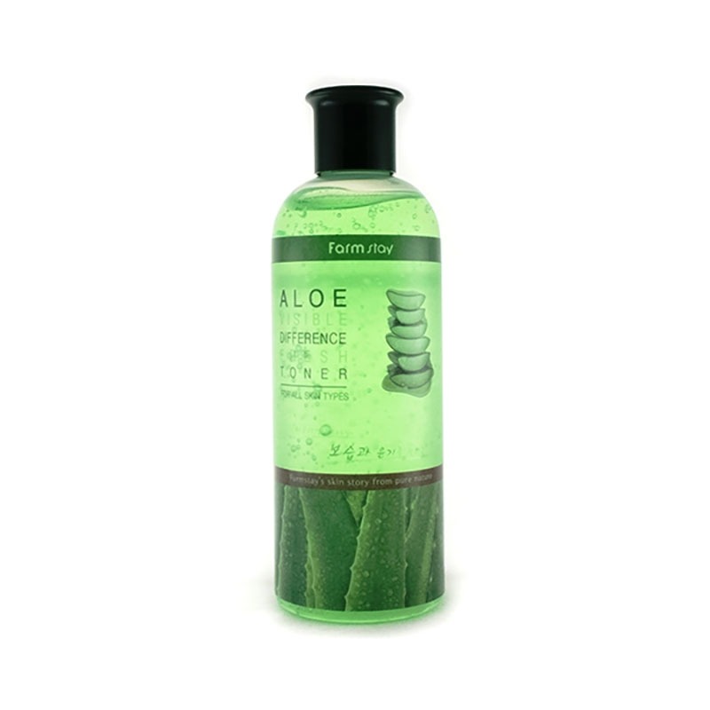 Own label brand, [FARM STAY] Visible Difference Moisture Toner(Aloe) 350ml (Weight : 415g)