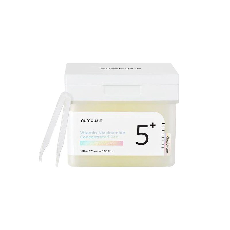 Own label brand, [NUMBUZIN] no.5 vitamin-niacinamide concentrated pad (70 pads) 180ml (Weight : 345g)