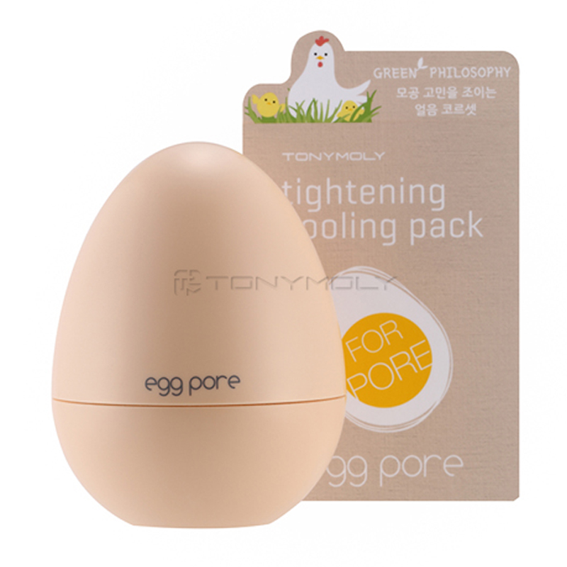Own label brand, [TONYMOLY] Egg Pore Tightening Cooling Pack 30g (Weight : 100g)