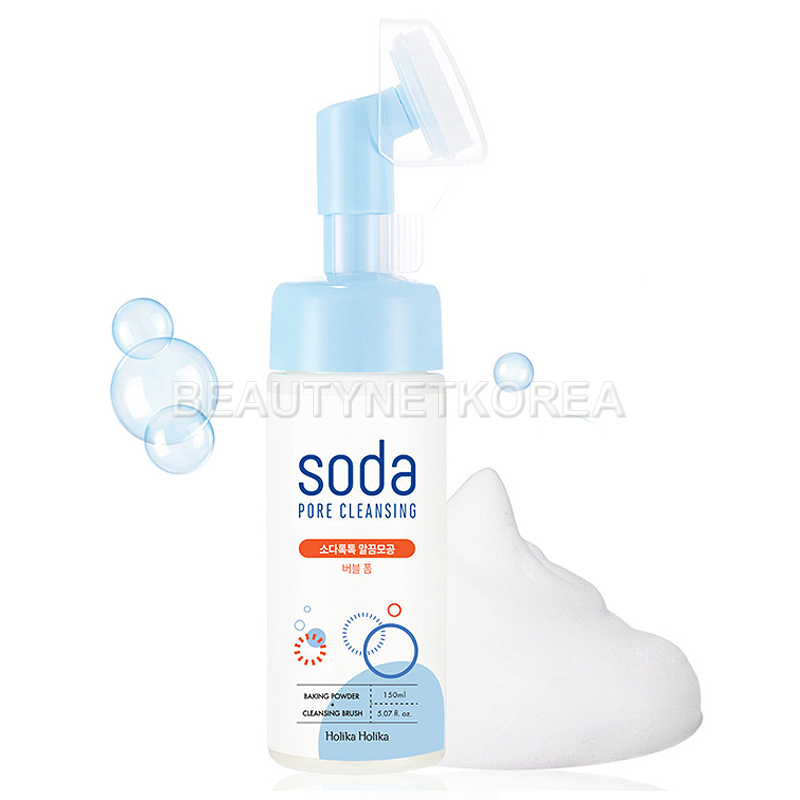 Own label brand, [HOLIKA HOLIKA] Soda Pore Cleansing Bubble Foam 150ml (Weight : 248g)