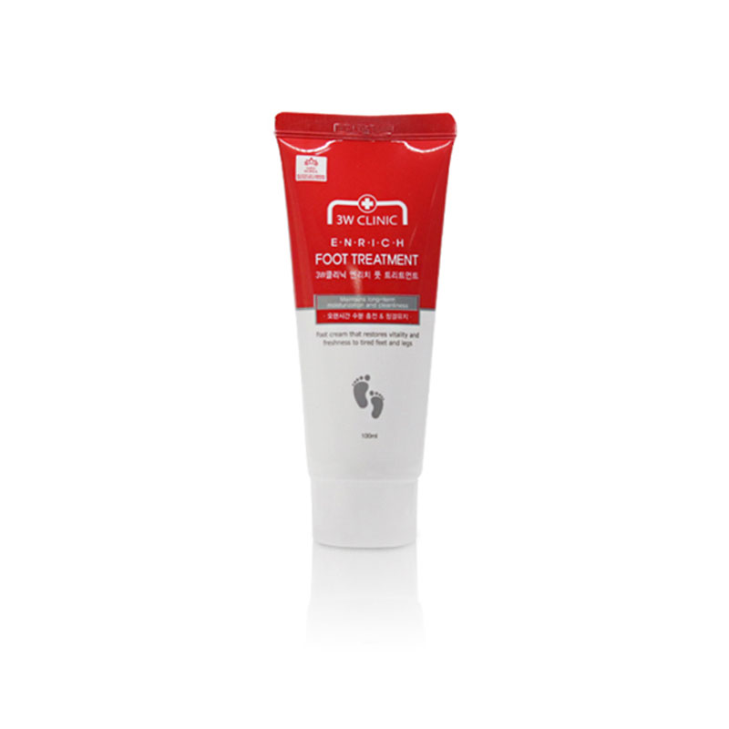 Own label brand, [3W CLINIC] Enrich Foot Treatment 100ml(Weight : 132g)