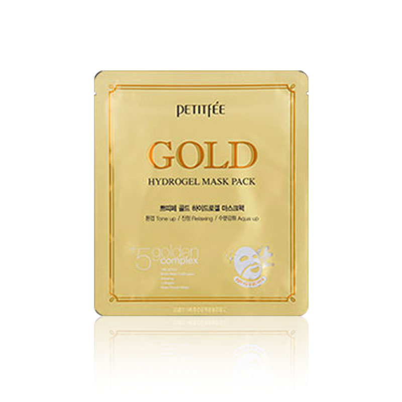 Own label brand, [PETITFEE] Gold Hydrogel Mask Pack 32g (Weight : 55g)