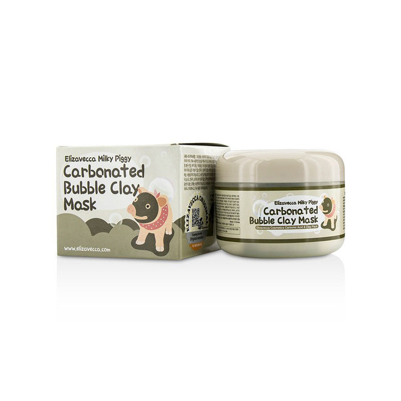 Own label brand, [ELIZAVECCA] Milky Piggy Carbonated Bubble Clay Mask 100g Free Shipping