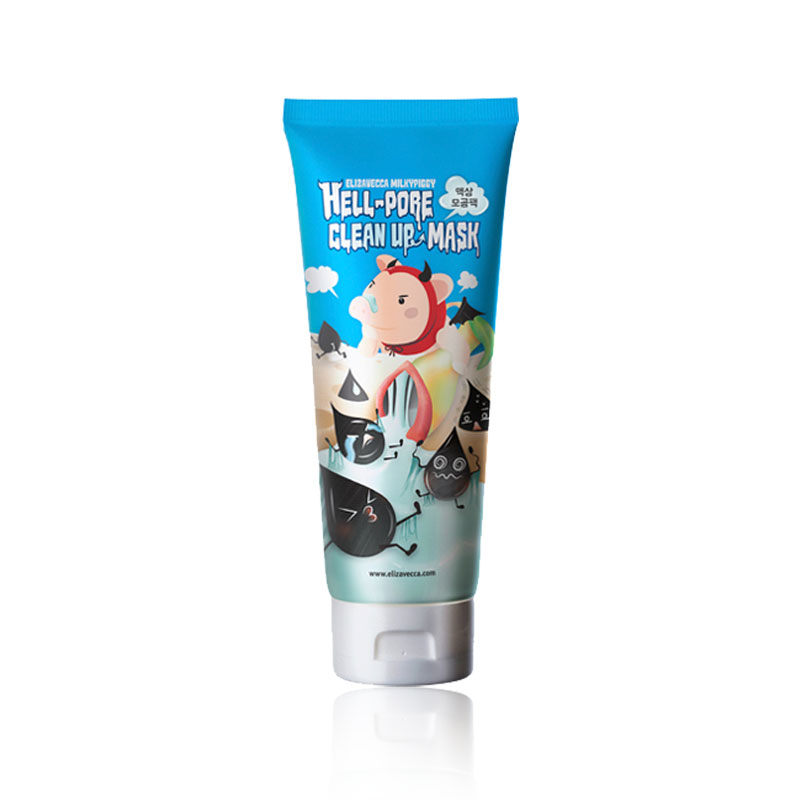 Own label brand, [ELIZAVECCA] Hell-Pore Clean Up Mask 100ml (Weight : 153g)