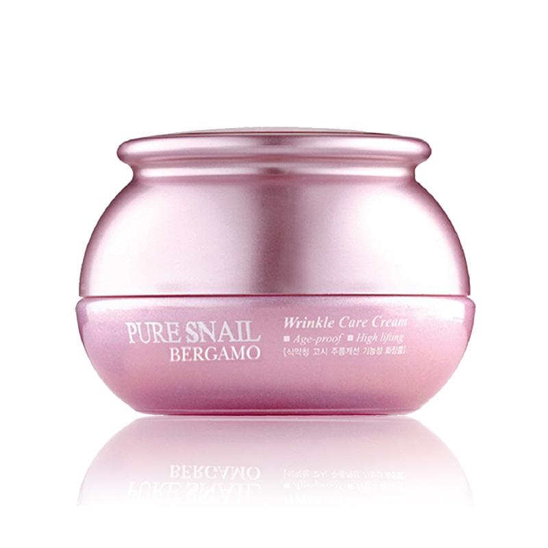 Own label brand, [BERGAMO] Pure Snail Wrinkle Care Cream 50g (Weight : 234g)
