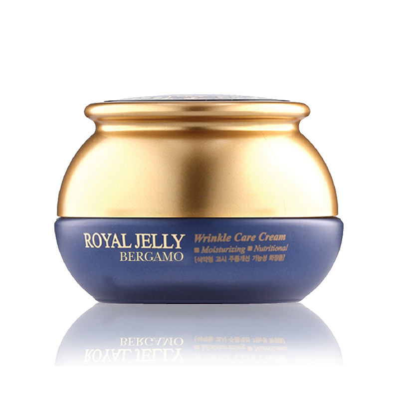 Own label brand, [BERGAMO] Royal Jelly Wrinkle Care Cream 50g (Weight : 234g)