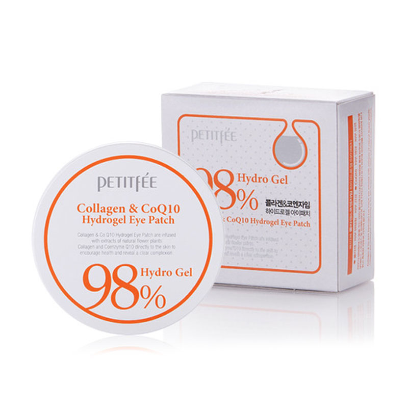 Own label brand, [PETITFEE] Collagen &amp; CoQ10 Hydrogel Eye Patch 1.4g * 60ea (Weight : 185g)