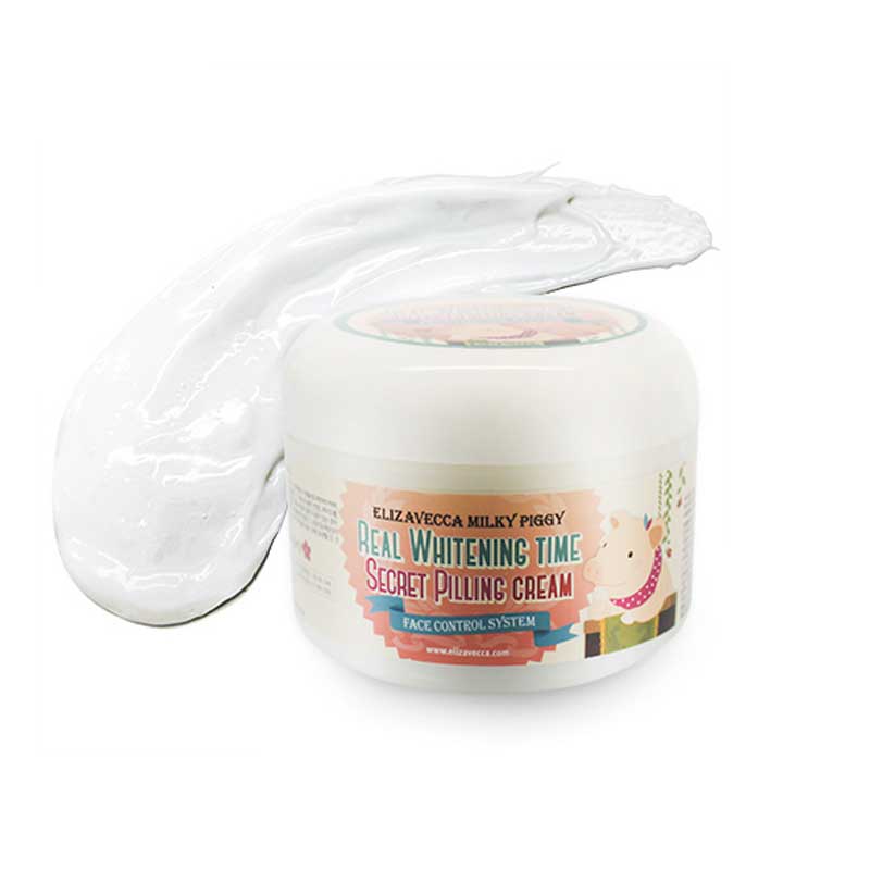Own label brand, [ELIZAVECCA] Real Whitening Time Secret Pilling Cream 100g Free Shipping