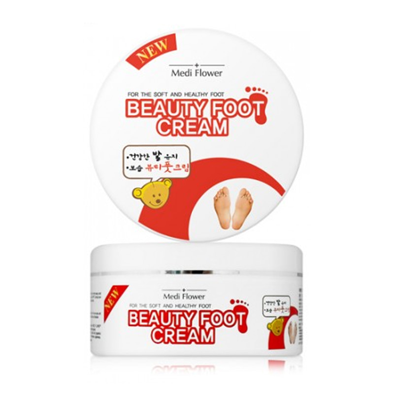Own label brand, [MEDI FLOWER] Beauty Foot Cream 150g (Weight : 224g)