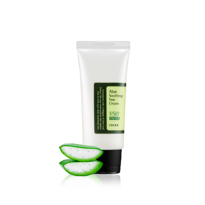 Own label brand, [COSRX] Aloe Soothing Sun Cream (SPF50+/PA+++) 50ml (Weight : 79g)