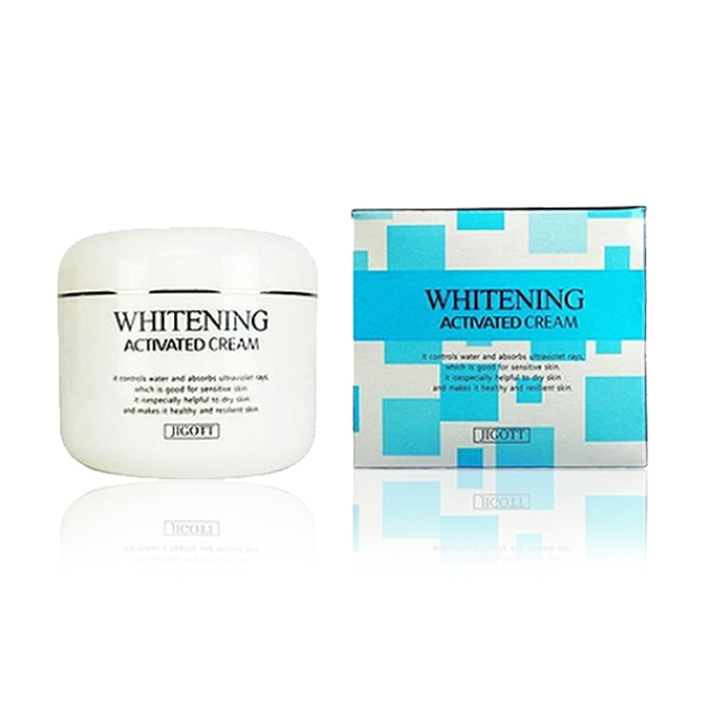 Own label brand, [JIGOTT] Whitening Activated Cream 100ml (Weight : 186g)