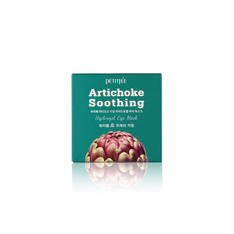 Own label brand, [PETITFEE] Artichoke Soothing Hydrogel  Eye Mask 84g (Weight : 177g)