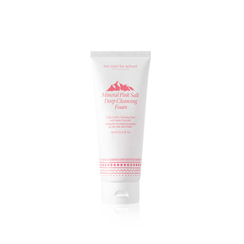 Own label brand, [TOO COOL FOR SCHOOL] Mineral Pink Salt Deep Cleansing Foam 150ml (Weight : 239g)