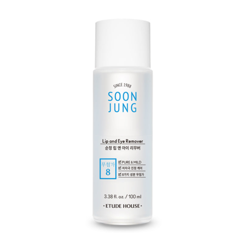 Own label brand, [ETUDE HOUSE] Soonjung Lip and Eye Remover 100ml (Weight : 124g)