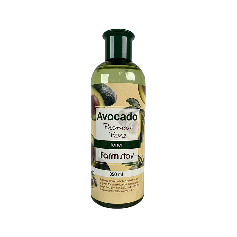 Own label brand, [FARM STAY] Avocado Premium Pore Toner 350ml (Weight : 406g)