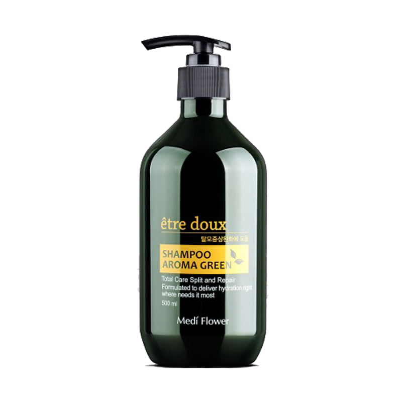 Own label brand, [MEDI FLOWER] Etre Doux Aroma Green Shampoo 500ml (Weight : 610g)