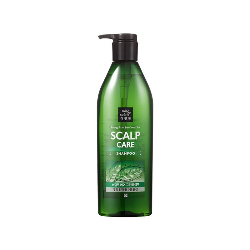 Own label brand, [MISEENSCENE] Scalp Care Jeju Green Tea Shampoo 680ml (Weight : 840g)
