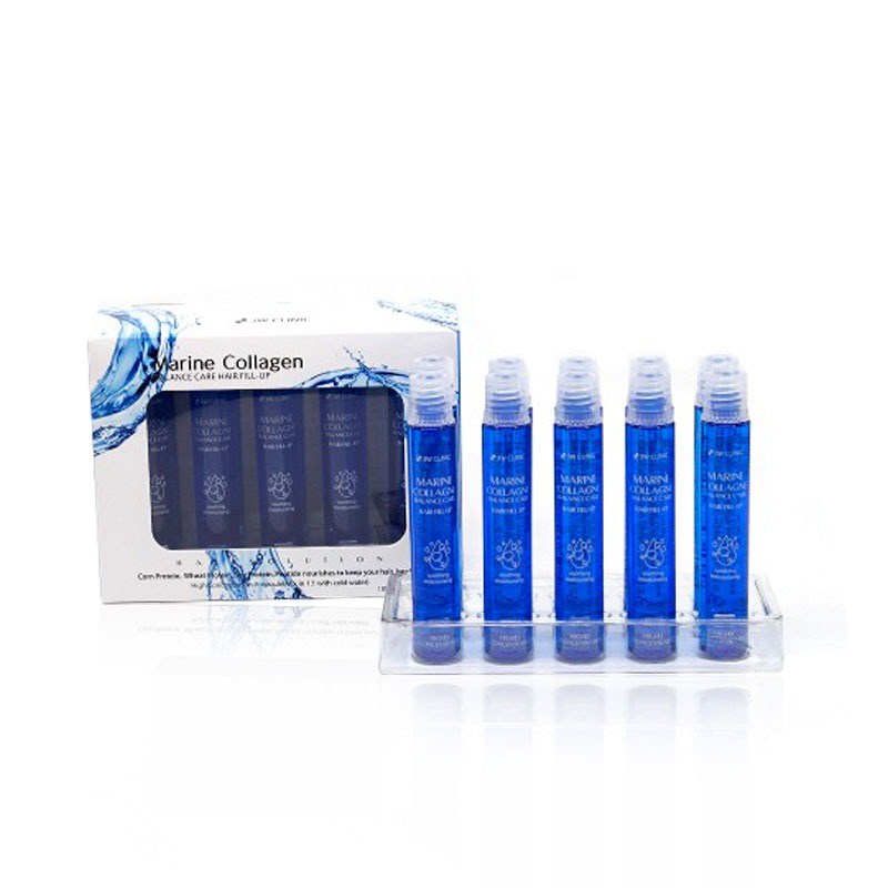 Own label brand, [3W CLINIC] Marine Collagen Balance Care Hair Fill-Up 10ea*13ml (Weight : 227g)
