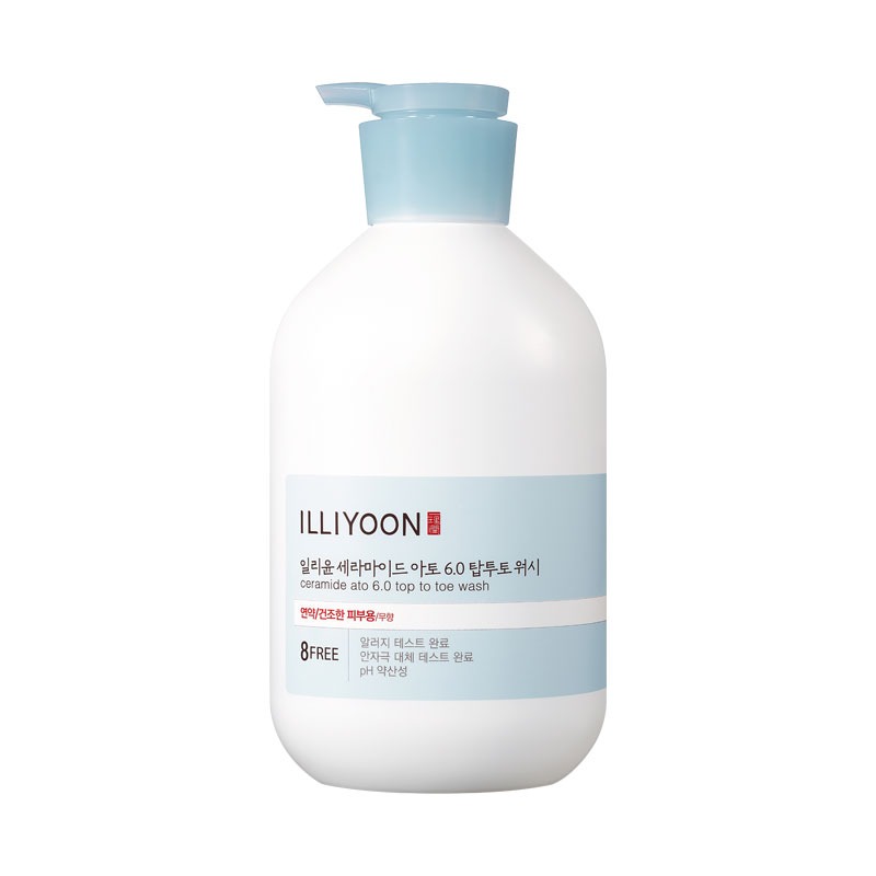 Own label brand, [ILLIYOON] Ceramide Ato 6.0 Top To Toe Wash 500ml (Weight : 654g)