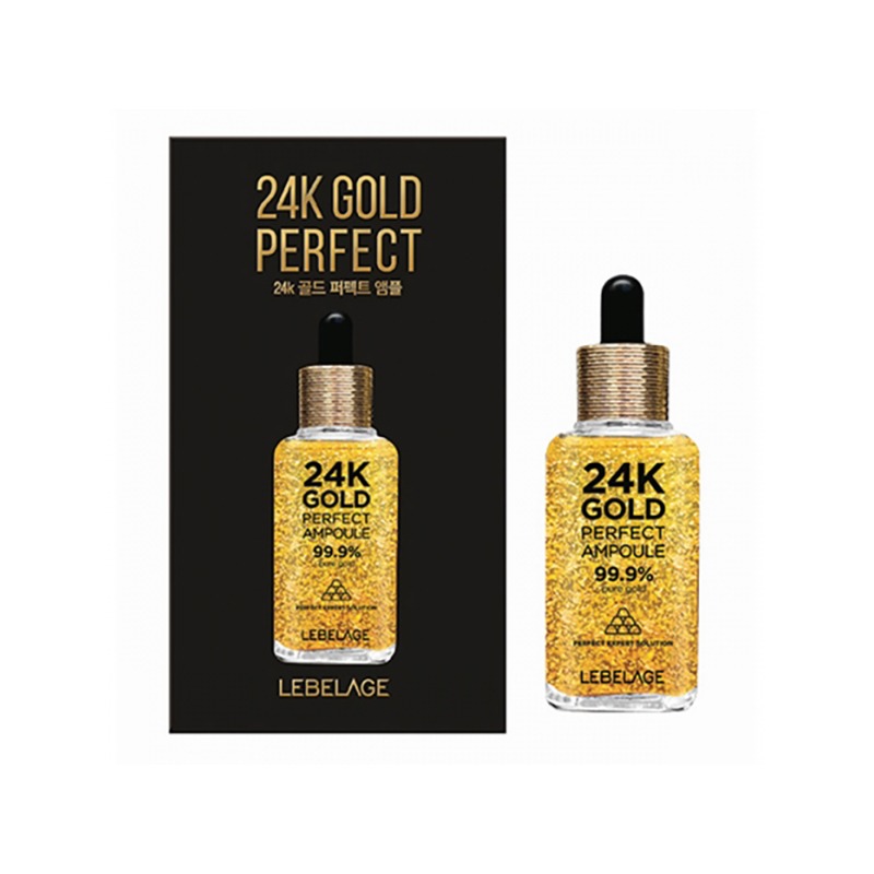 Own label brand, [LEBELAGE] 24K Gold Perfect Ampoule 50ml (Weight : 233g)
