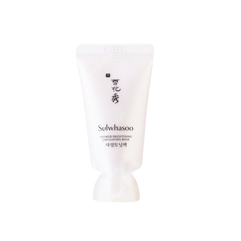 Own label brand, [SULWHASOO] Snowise Brightening Exfoliating Mask 15ml [sample] (Weight : 24g)