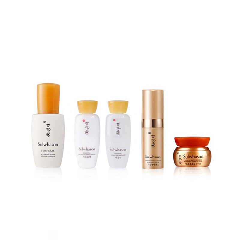 Own label brand, [SULWHASOO] Signature Beauty Routine Kit (5 Items) [sample] (Weight : 166g)