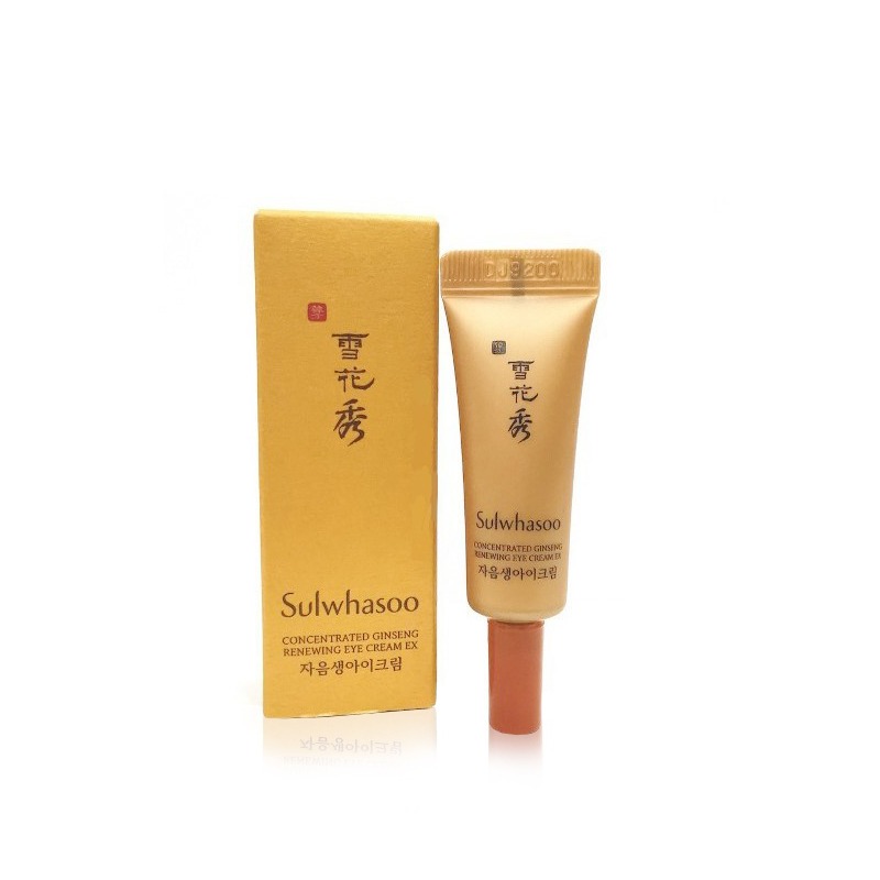 Own label brand, [SULWHASOO] Concentrated Ginseng Renewing Eye Cream EX 3ml [sample] (Weight : 7g)