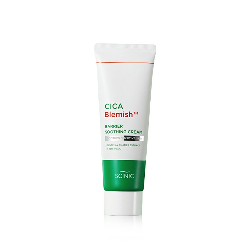 Own label brand, [SCINIC] Cica Blemish Barrier Soothing Cream 80ml (Weight : 113g)