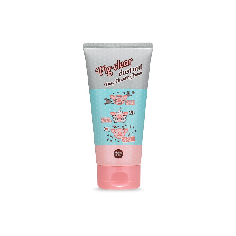 Own label brand, [HOLIKA HOLIKA] Pig Clear Dust Out Deep Cleansing Foam 150ml (Weight : 188g)