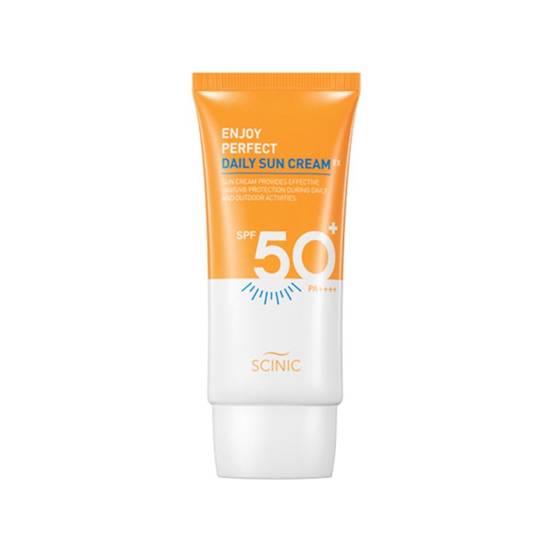 Own label brand, [SCINIC] Enjoy Perfect Daily Sun Cream EX (SPF50+/PA++++) 50ml (Weight : 78g)