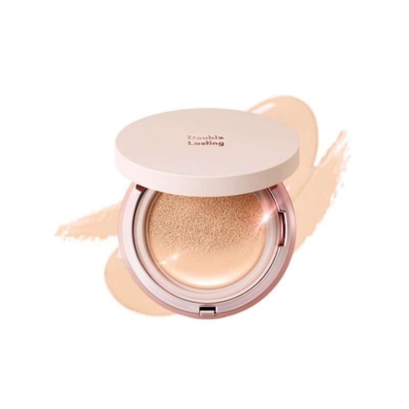 Own label brand, [ETUDE HOUSE] Double Lasting Cushion Glow (SPF50+/PA+++) 15g 4 Types (Weight : 86g)