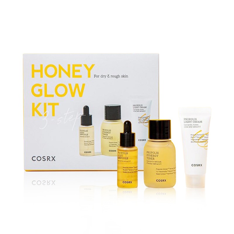 Own label brand, [COSRX] Full Fit Honey Glow Kit 3-Step (Weight : 141g)