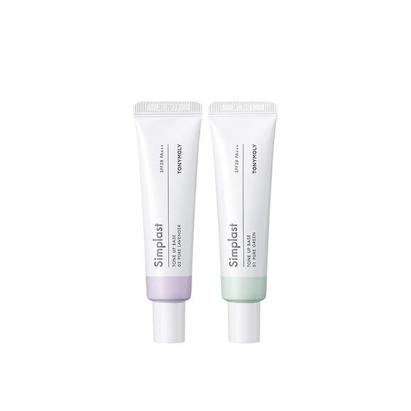 Own label brand, [TONYMOLY] Simplast Tone Up Base (SPF30/PA+++) 35g 2 Colors (Weight : 58g)
