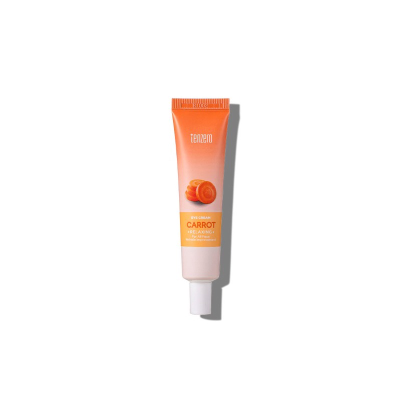 Own label brand, [TENZERO] Relaxing Carrot Eye Cream 40ml (Weight : 57g)