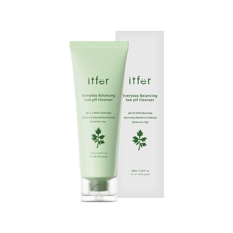 Own label brand, [ITFER] Everyday Balancing Low pH Cleanser 120ml (Weight : 174g)