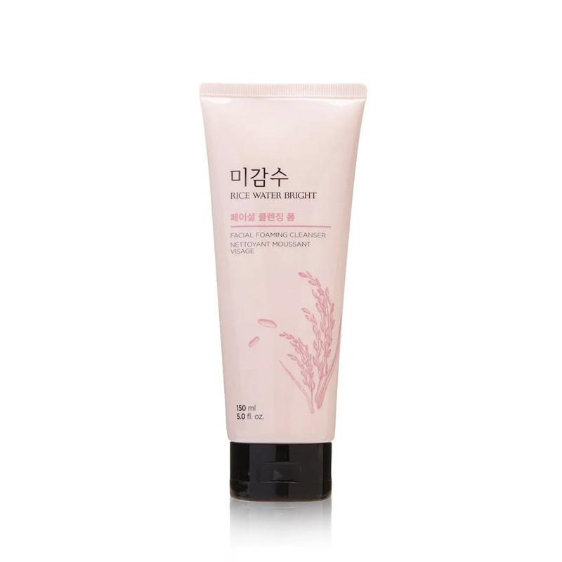 Own label brand, [THE FACE SHOP] Rice Water Bright Facial Foaming Cleanser 150ml (Weight : 189g)