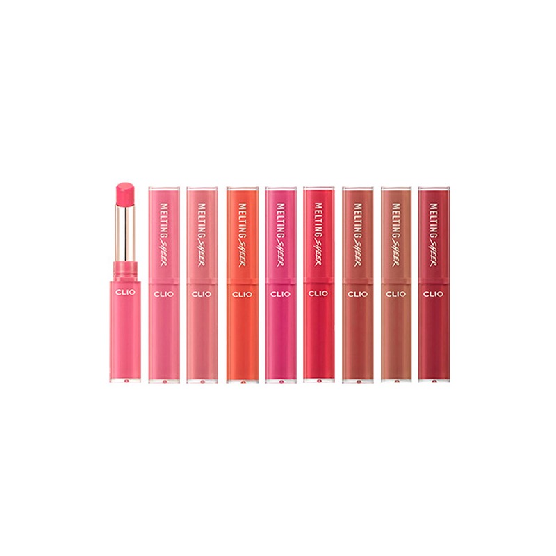 Own label brand, [CLIO] Melting Sheer Lips 2g 5 Color (Weight : 32g)