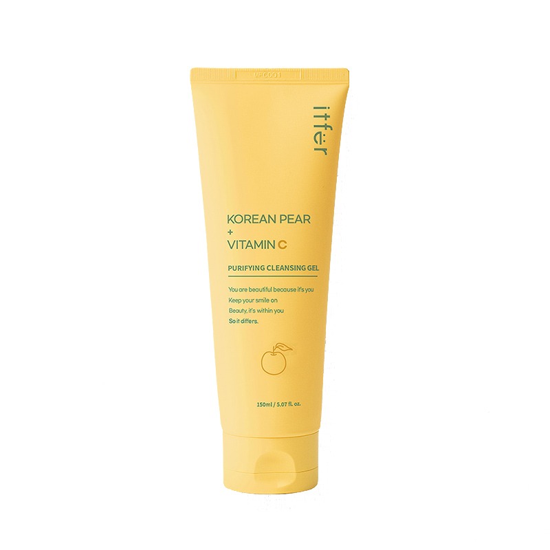 Own label brand, [ITFER] Korean Pear+Vitamin C Purifying Cleansing Gel 150ml (Weight : 212g)