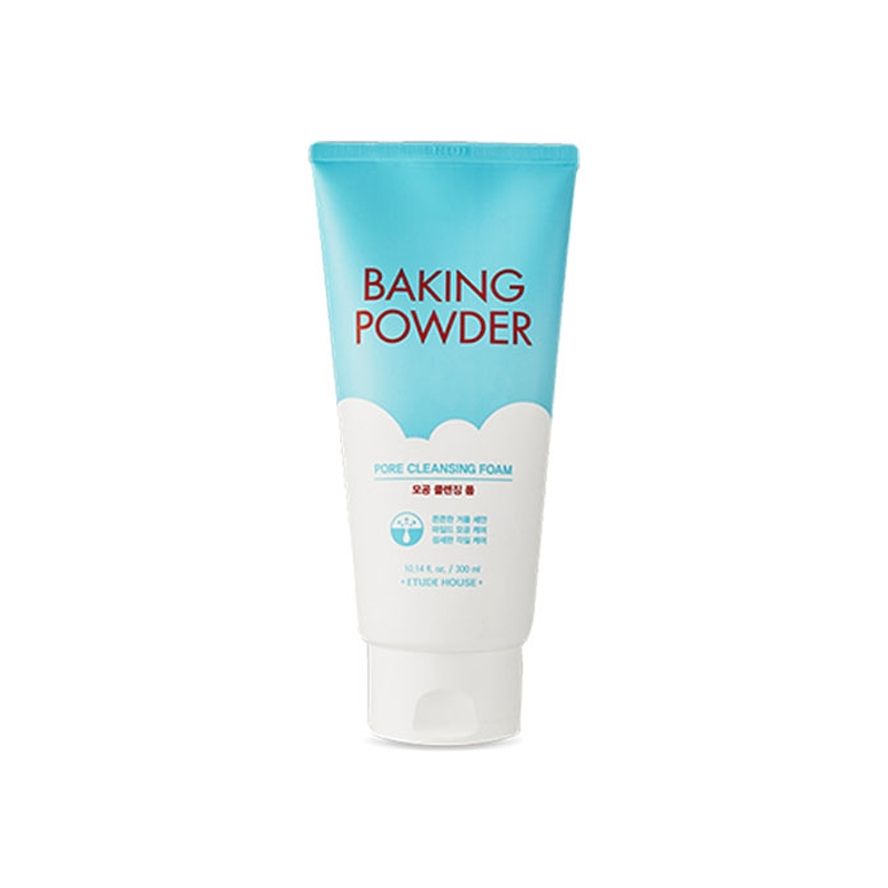 Own label brand, [ETUDE HOUSE] Baking Powder Pore Cleansing Foam [Large] 300g (Weight : 351g)