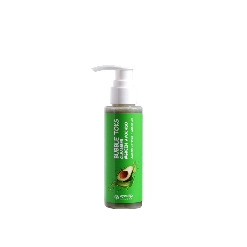 Own label brand, [EYENLIP] Green Avocado Bubble Toks Cleanser 100ml (Weight : 153g)