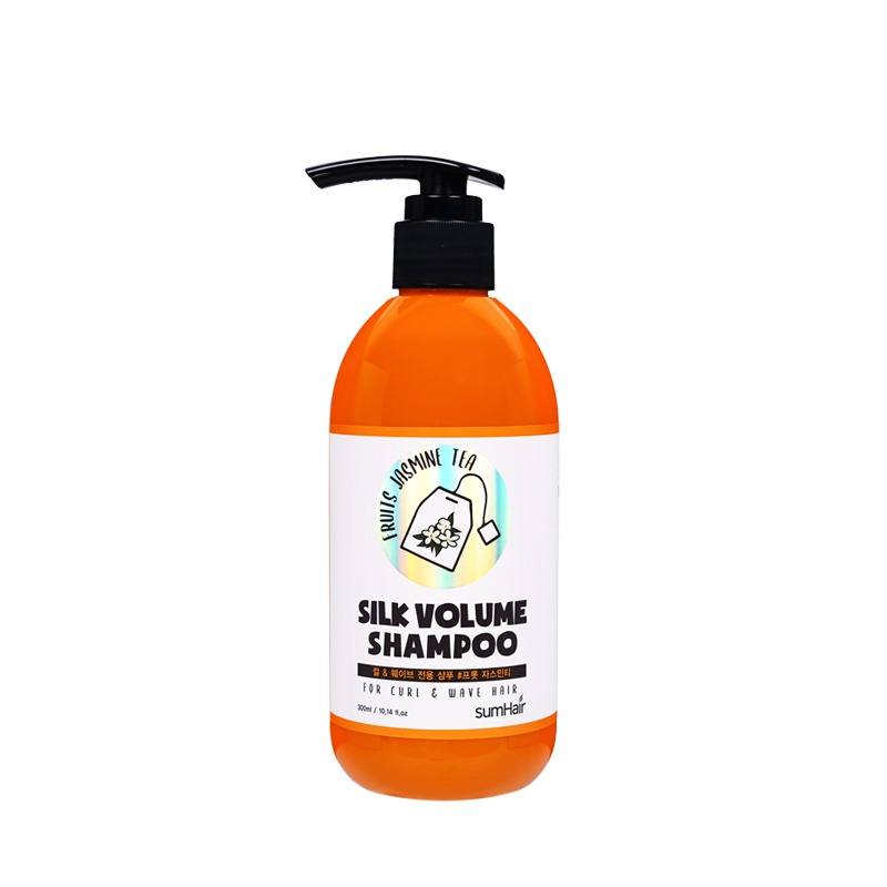 Own label brand, [SUMHAIR] Silk Volume Shampoo #Fruits Jasmine Tea 300ml (Weight : 372g)