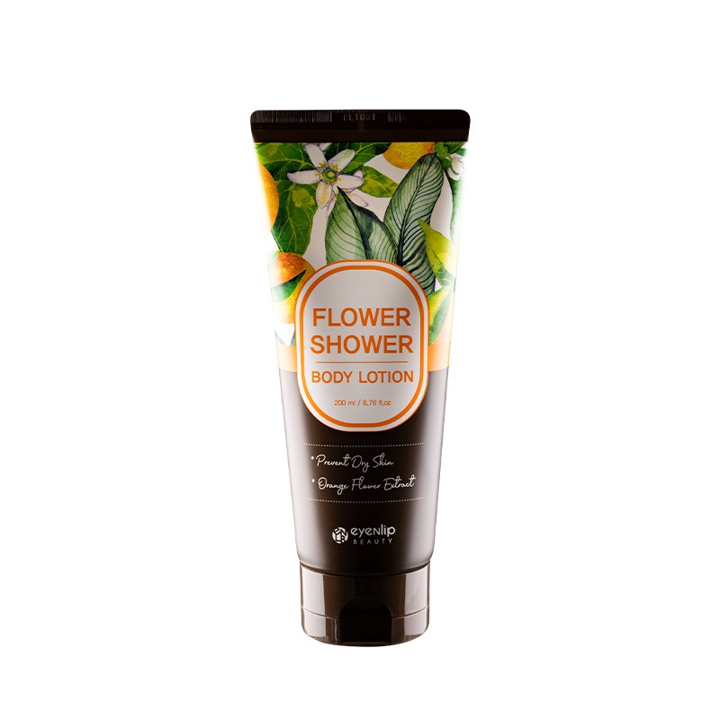 Own label brand, [EYENLIP] Flower Shower Body Lotion 200ml (Weight : 258g)