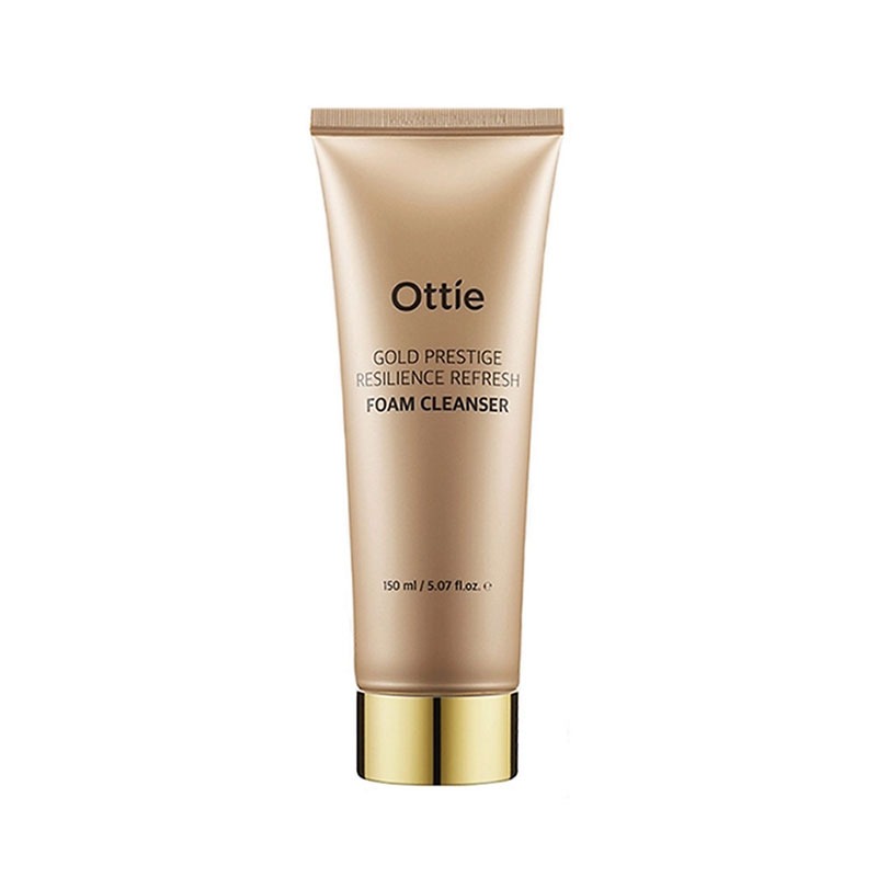 Own label brand, [OTTIE] Gold Prestige Resilience Refresh Foam Cleanser 150ml (Weight : 200g)