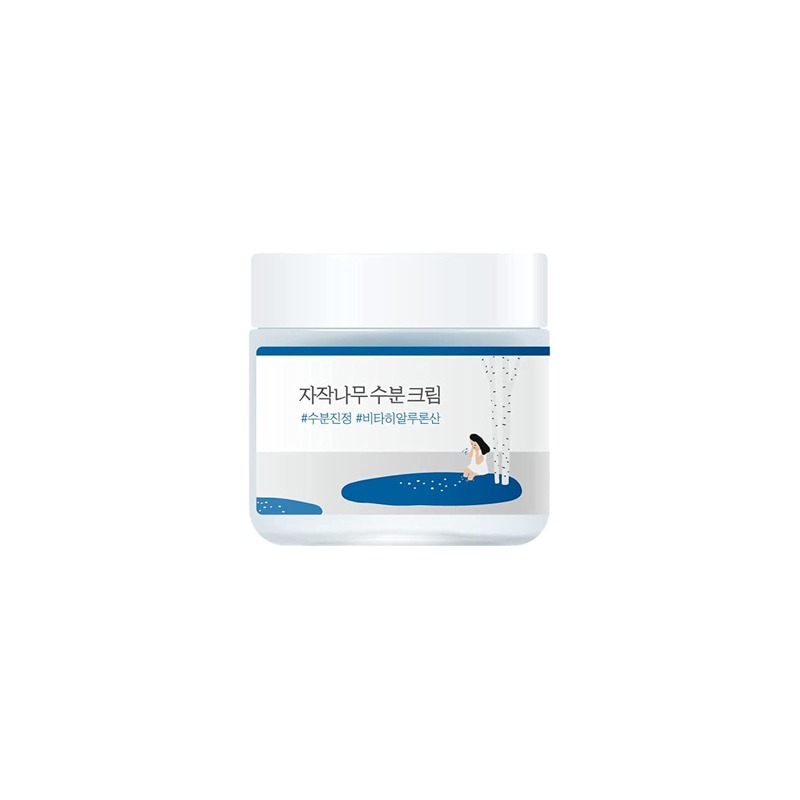 Own label brand, [ROUND LAB] Birch Juice Moisturizing Cream 80ml (Weight : 173g)