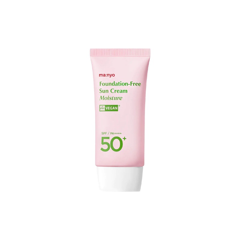 Own label brand, [MANYO FACTORY] Foundation-Free Sun Cream Moisture (SPF50+/PA++++) 50ml (Weight : 79g)