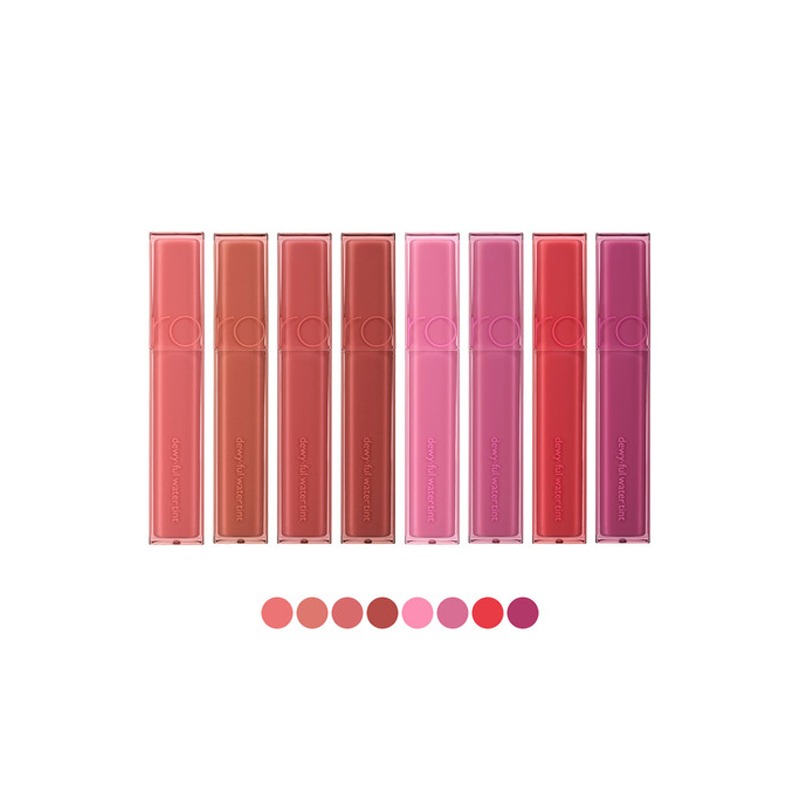 Own label brand, [ROM&amp;ND] Dewy-ful Water Tint 5g 8 Color (Weight : 45g)