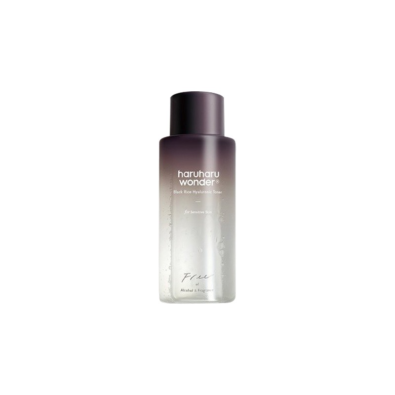 Own label brand, [HARUHARU WONDER] Black Rice Hyaluronic Toner (Free of Alcohol &amp; Fragrance) 150ml (Weight : 204g)